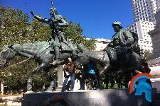 Monumento a Miguel de Cervantes de Madrid 