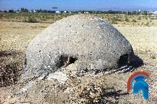 Bunkers de Brunete detras de gasolinera
