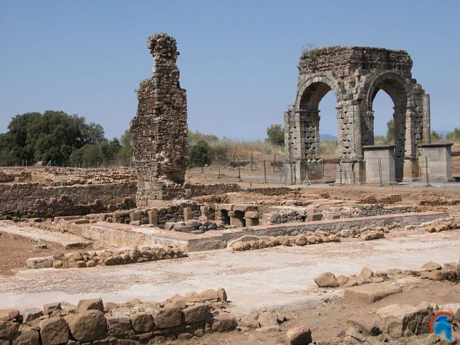 ciudad romana de Caparra
