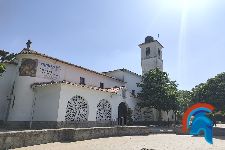 Pórtico iglesia de Santiago. Villanueva de la Cañada