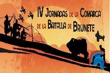 Cartel IV Jornadas de la Comarca de la Batalla  de Brunete