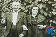 Tomás Gil y su esposa
